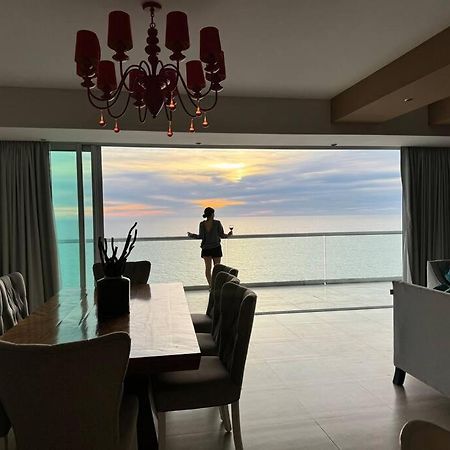 마사틀란 Departamento De Lujo Vista Al Mar Piso 15 아파트 외부 사진