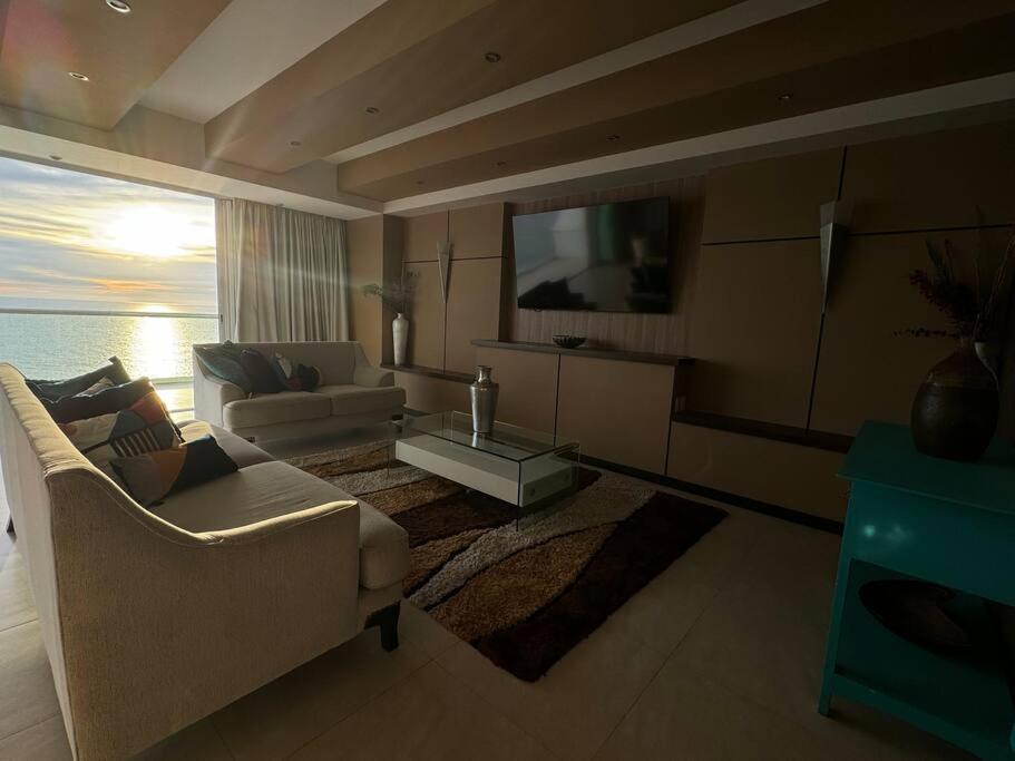마사틀란 Departamento De Lujo Vista Al Mar Piso 15 아파트 외부 사진