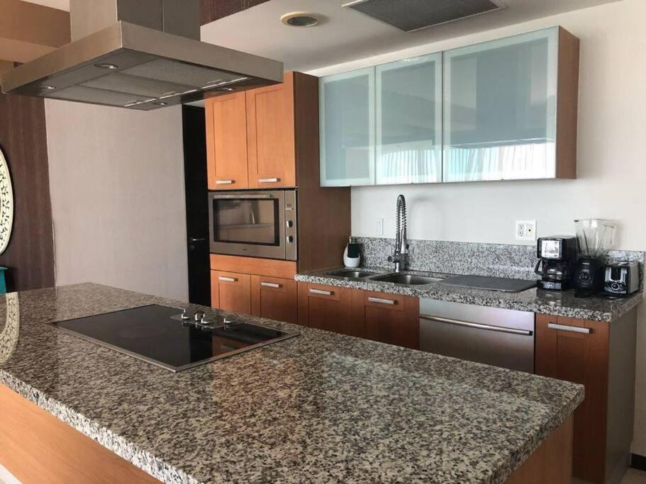 마사틀란 Departamento De Lujo Vista Al Mar Piso 15 아파트 외부 사진