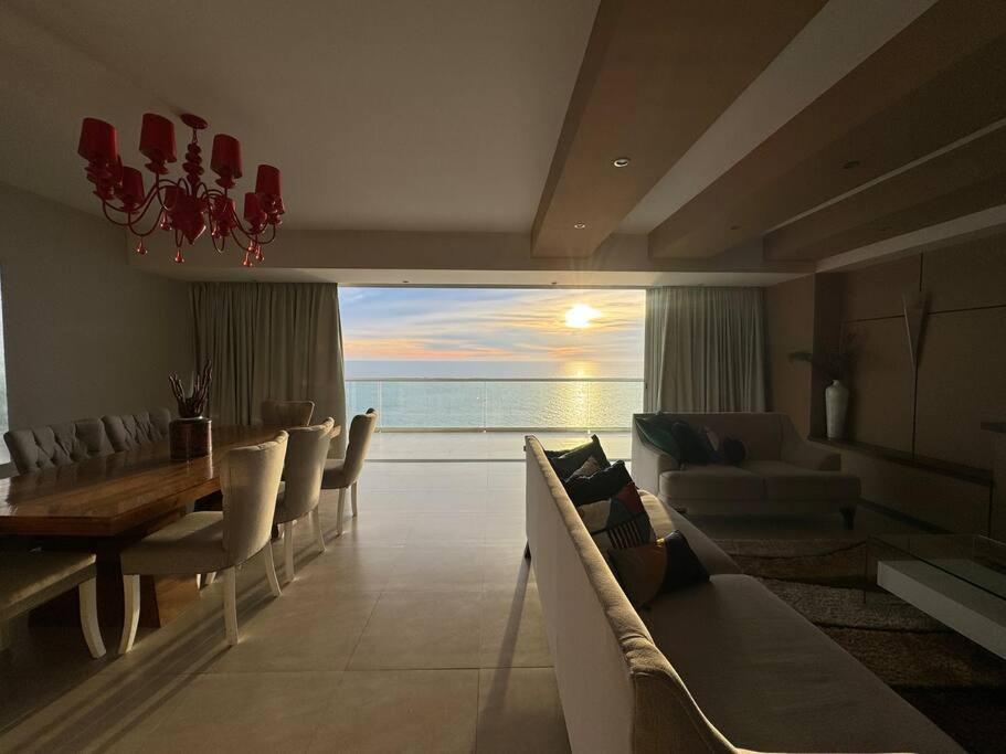 마사틀란 Departamento De Lujo Vista Al Mar Piso 15 아파트 외부 사진